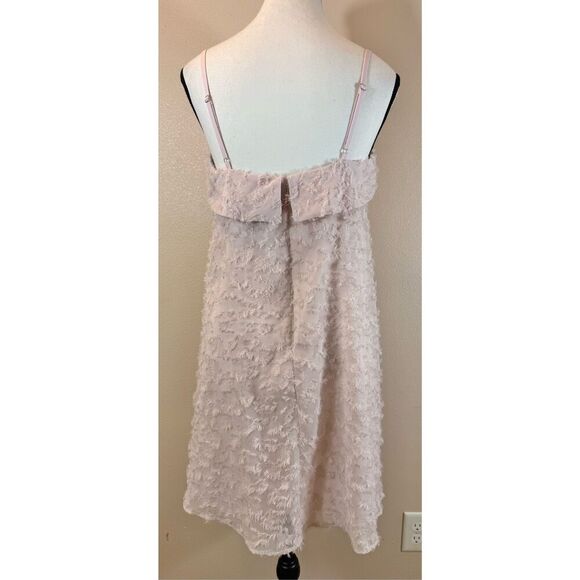 Clover & Sloane Pale Pink Spaghetti Strap Mini Dress Women’s Medium - Picture 3 of 9